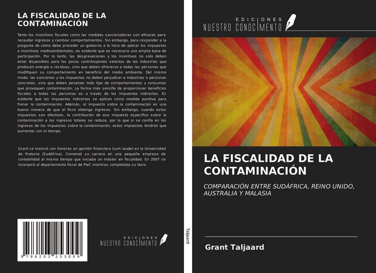 Produktbild: La Fiscalidad De La Contaminaci&oacute;n