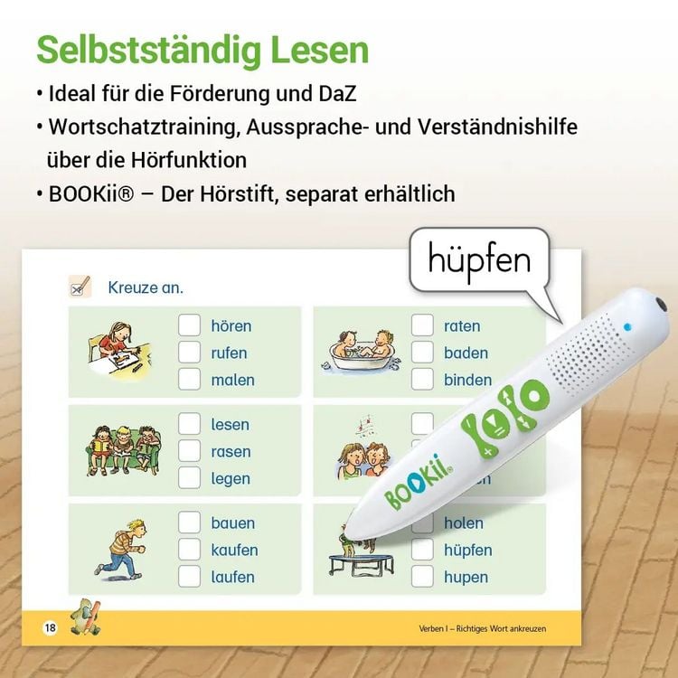 Produktbild: Lesen mit Rico Schnabel, Heft 3: Vom Wort zum Satz &ndash; silbierte Ausgabe, f&uuml;r BOOKii&reg;