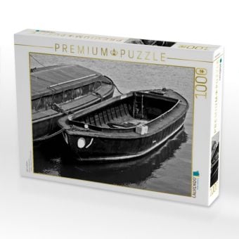 Produktbild: CALVENDO Puzzle alter Lastkahn | 1000 Teile Lege-Gr&ouml;&szlig;e 64x48cm Foto-Puzzle f&uuml;r gl&uuml;ckliche Stunden