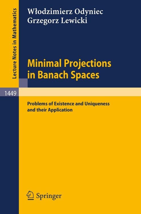 Produktbild: Minimal Projections in Banach Spaces