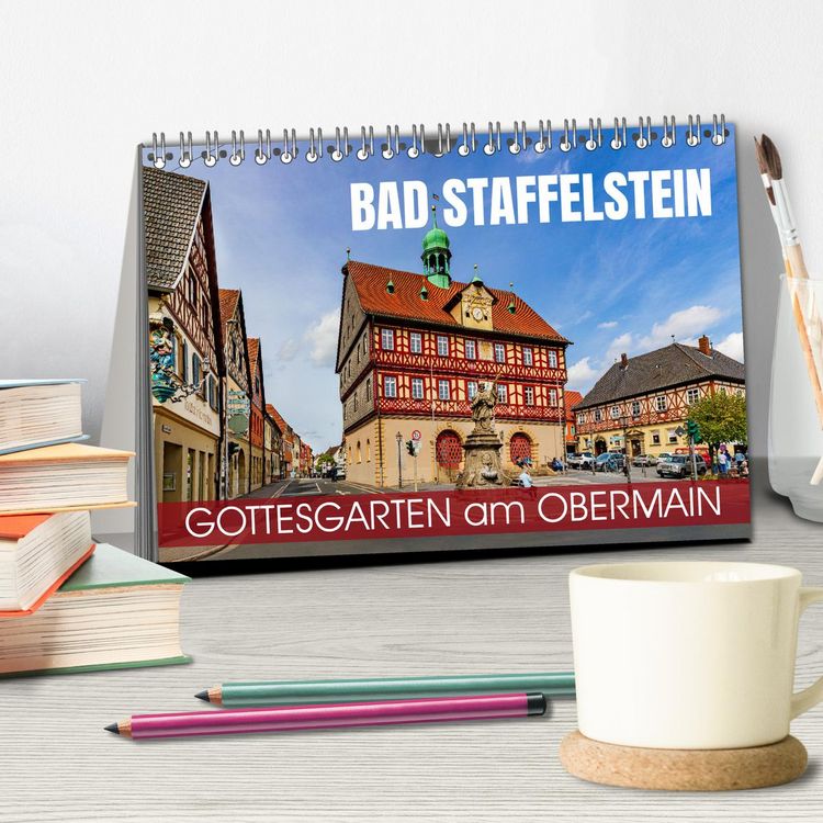 Produktbild: Bad Staffelstein - Gottesgarten am Obermain (Tischkalender 2026 DIN A5 quer), CALVENDO Monatskalender