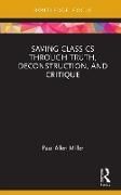 Produktbild: Saving Classics through Truth, Deconstruction, and Critique