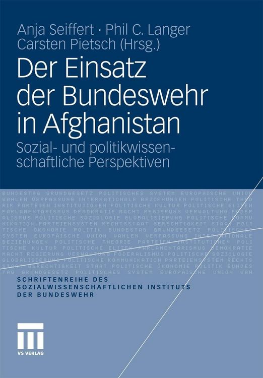 Produktbild: Der Einsatz der Bundeswehr in Afghanistan