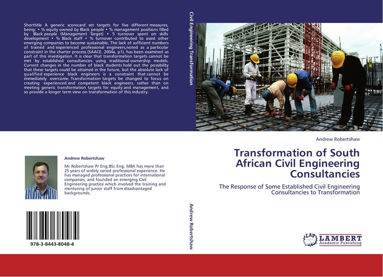 Produktbild: Transformation of South African Civil Engineering Consultancies