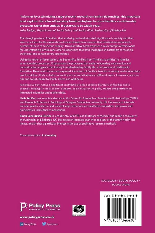 Produktbild: Families in society