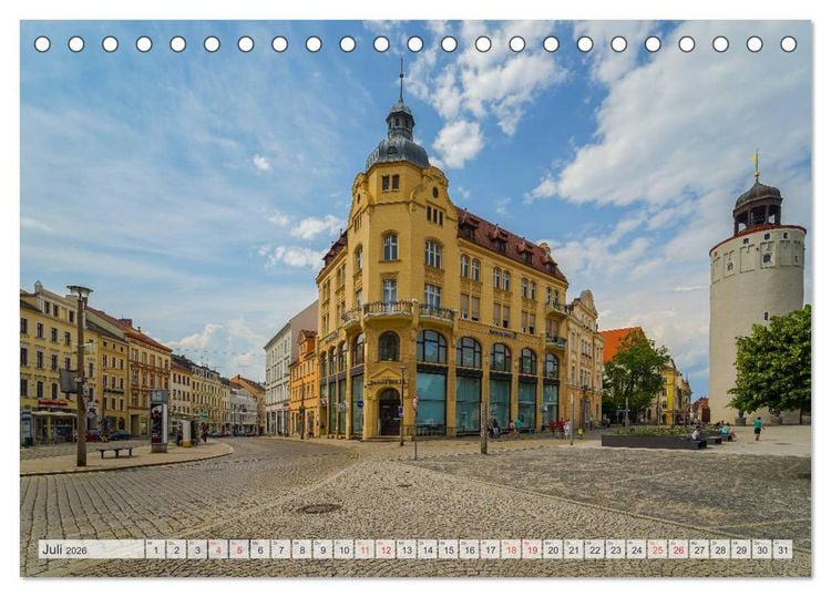 Produktbild: G&ouml;rlitz Impressionen (Tischkalender 2026 DIN A5 quer), CALVENDO Monatskalender