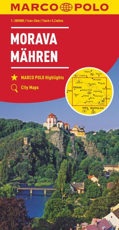 Bild vom Artikel MARCO POLO Karte Tschechien 02 Mähren 1:200 000 vom Autor Marco Polo Verlag