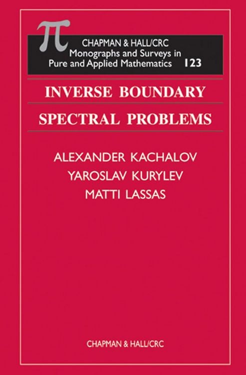 Produktbild: Inverse Boundary Spectral Problems