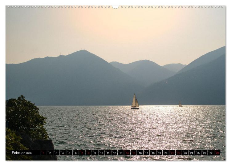 Produktbild: Romantischer Lago d'Iseo (hochwertiger Premium Wandkalender 2026 DIN A2 quer), Kunstdruck in Hochglanz