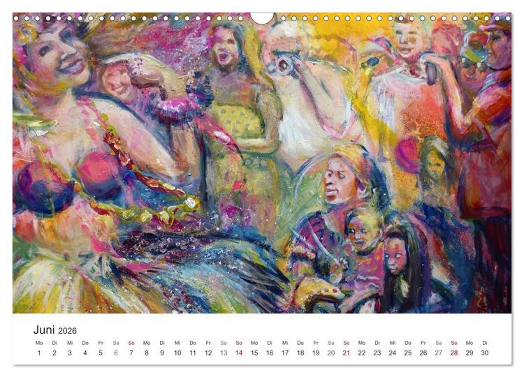 Produktbild: Berlin erlebt und gemalt - Ren&eacute;e K&ouml;nig (Wandkalender 2026 DIN A3 quer), CALVENDO Monatskalender