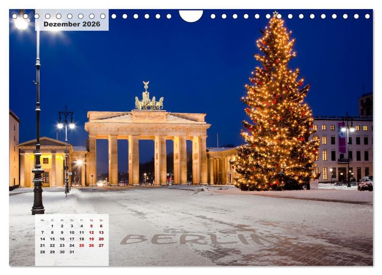 Produktbild: Sch&ouml;nes Ostdeutschland (Wandkalender 2026 DIN A4 quer), CALVENDO Monatskalender