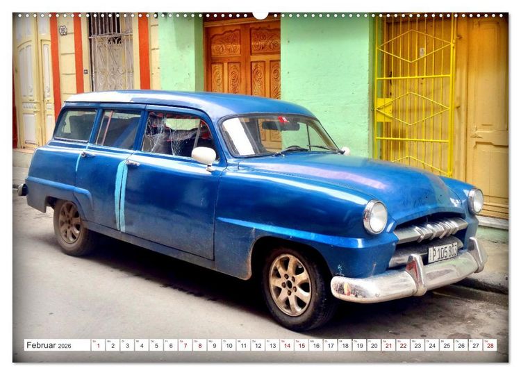 Produktbild: PLYMOUTH - Best of Station Wagons (Wandkalender 2026 DIN A2 quer), CALVENDO Monatskalender