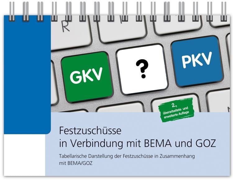 Produktbild: Festzusch&uuml;sse in Verbindung mit BEMA und GOZ