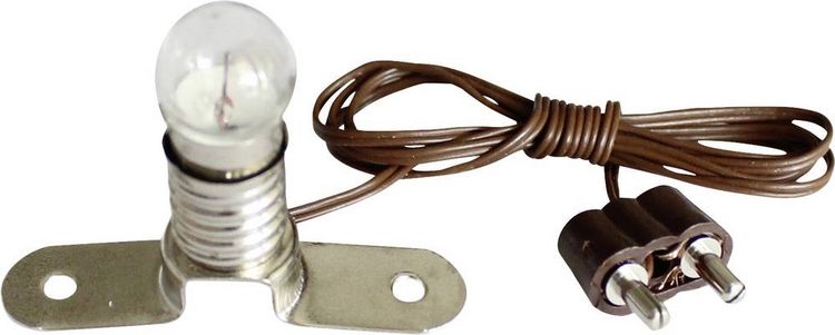 Produktbild: Kahlert Licht 60895 Beleuchtung Gl&uuml;hlampe mit Metallsteg Klar E10 3.5V