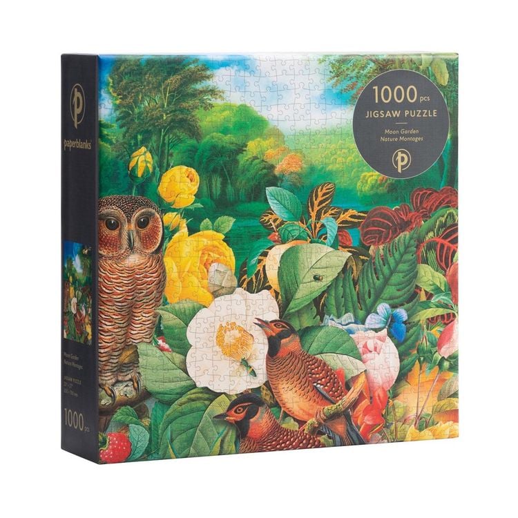 Produktbild: Moon Garden 1000 Piece Jigsaw Puzzle by Paperblanks (Nature Montages)
