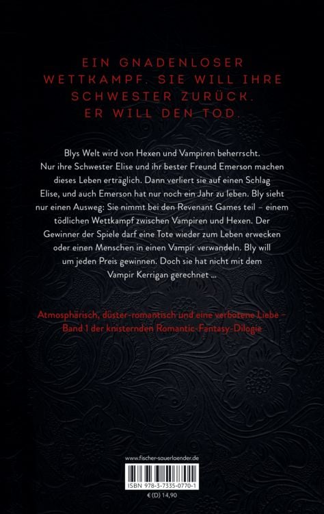 Produktbild: Revenant Games &ndash; Spiel auf Leben und Tod