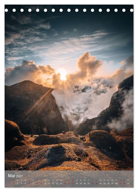 Produktbild: Madeira - Zauber einer Insel (Tischkalender 2027 DIN A5 hoch), CALVENDO Monatskalender