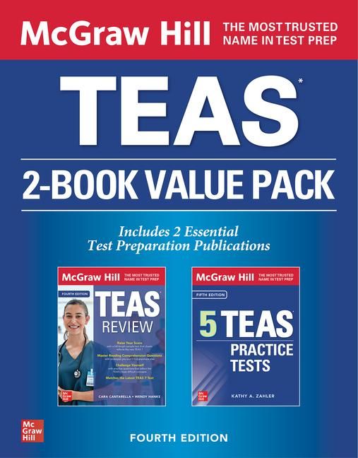 Produktbild: McGraw Hill Teas 2-Book Value Pack, Fourth Edition