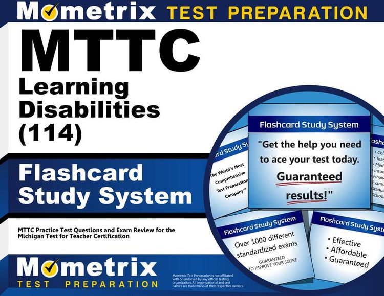 Produktbild: Mttc Learning Disabilities (114) Flashcard Study System