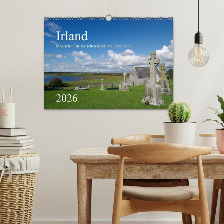 Produktbild: Irland &ndash; Magische Orte zwischen Meer und Geschichte (Wandkalender 2026 DIN A3 quer), CALVENDO Monatskalender