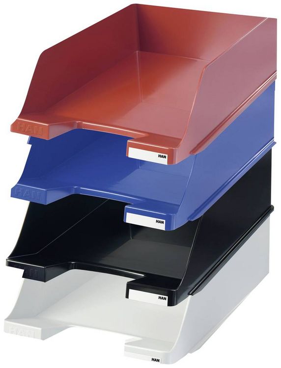 Produktbild: HAN 1047-13 KLASSIK XXL Briefablage DIN A4, DIN C4 Schwarz 1 St.