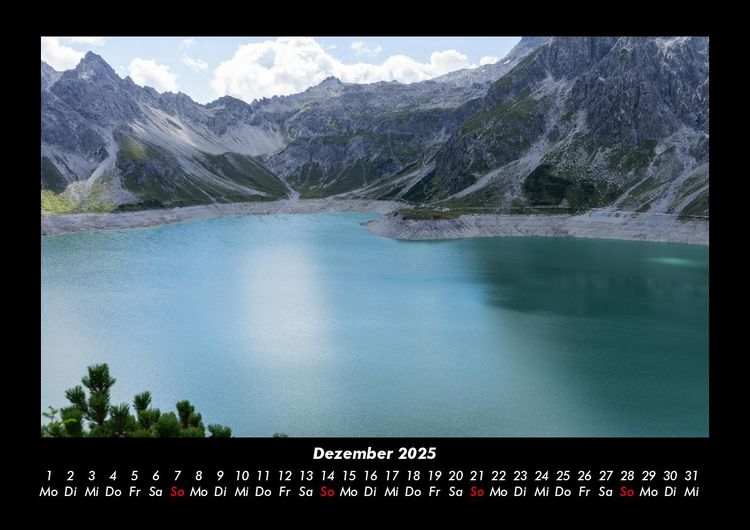 Produktbild: Die Seen der Erde 2025 Fotokalender DIN A3