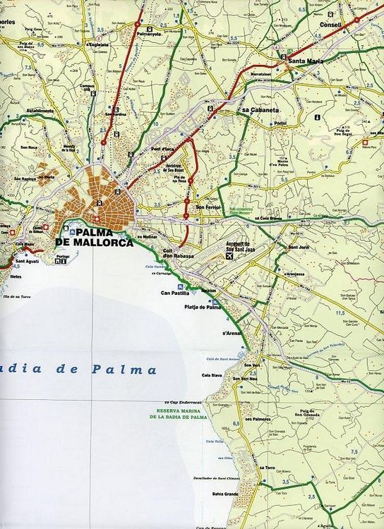 Produktbild: Radwanderkarte Bike Mallorca 1 : 100 000