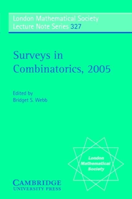 Produktbild: Surveys in Combinatorics 2005