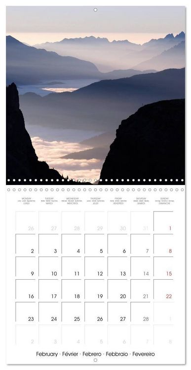 Produktbild: Beautiful Dolomites (Wall Calendar 2026 12 &times; 12 Inch) CALVENDO 12 Month Wall Calendar