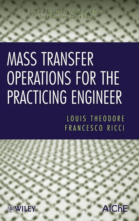 Produktbild: Mass Transfer Operations for the Practicing Engineer
