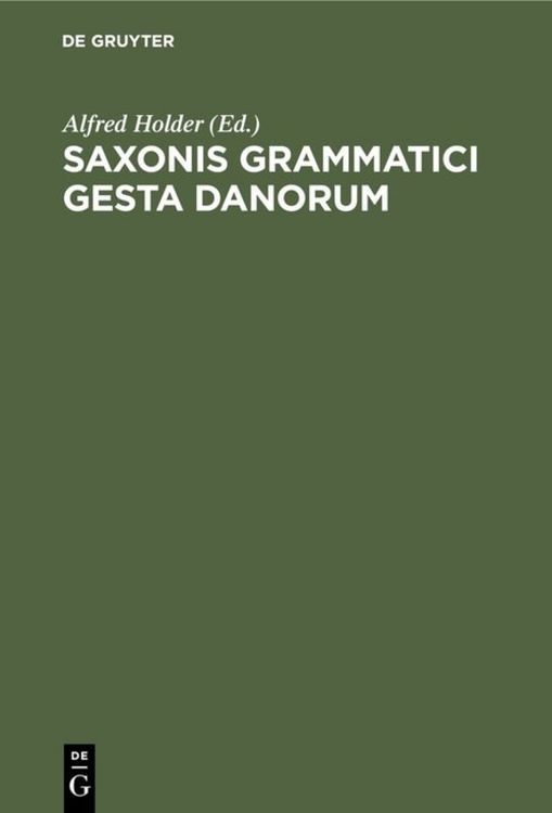 Produktbild: Saxonis Grammatici gesta Danorum