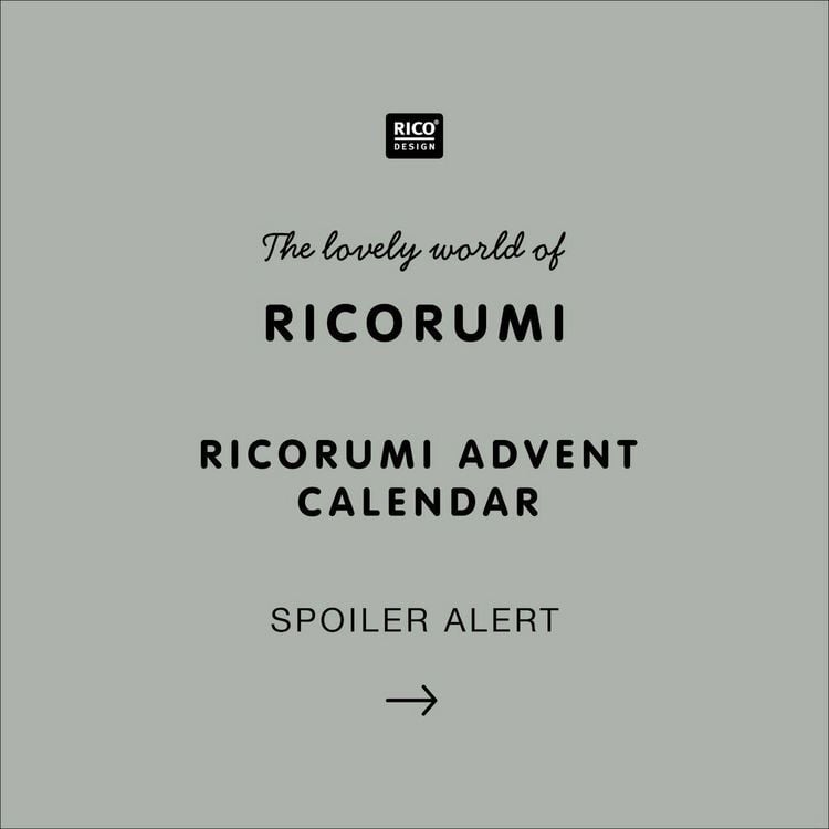 Produktbild: Ricorumi Adventskalender "Weihnachtsmarkt"