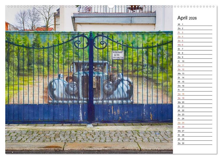 Produktbild: Graffiti (Wandkalender 2026 DIN A2 quer), CALVENDO Monatskalender