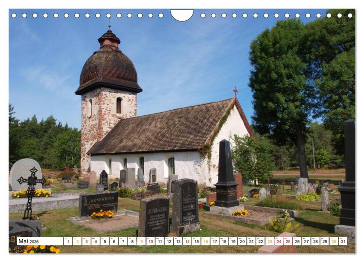 Produktbild: &Aring;landinseln. Sch&auml;rengarten zwischen Finnland und Schweden (Wandkalender 2026 DIN A4 quer), CALVENDO Monatskalender