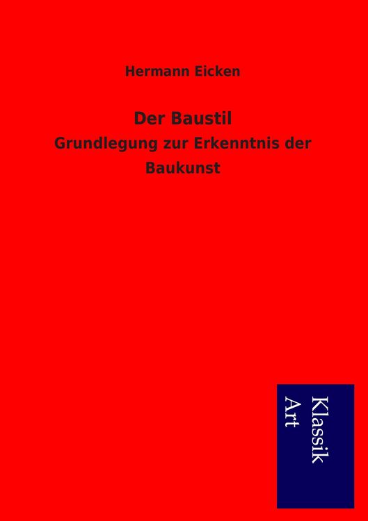 Produktbild: Der Baustil