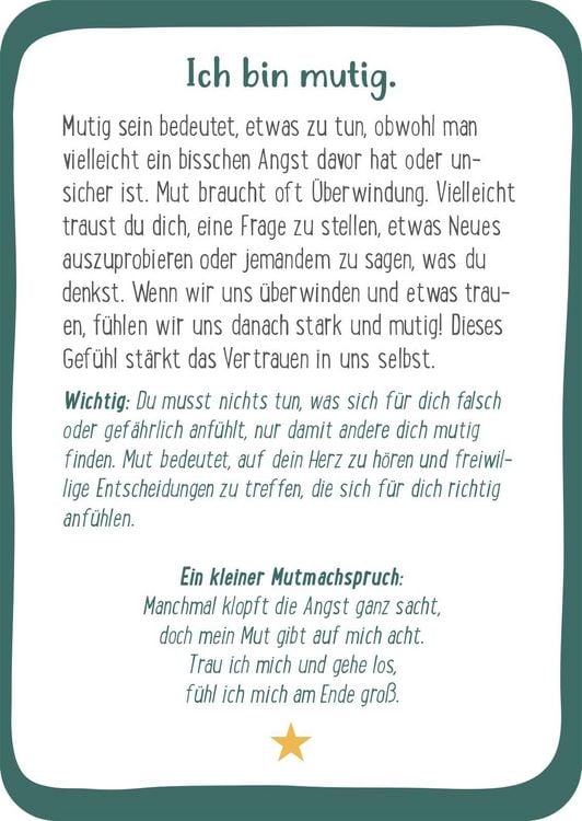 Produktbild: Herz- und Mutmachkarten