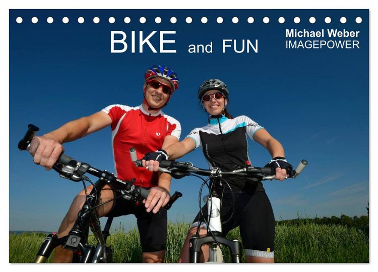 Produktbild: BIKE and FUN (Tischkalender 2026 DIN A5 quer), CALVENDO Monatskalender