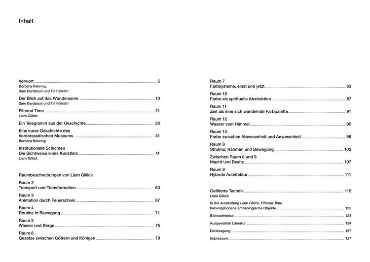 Produktbild: Liam Gillick &ndash; Filtered Time. Reflexionen &uuml;ber das Pergamonmuseum