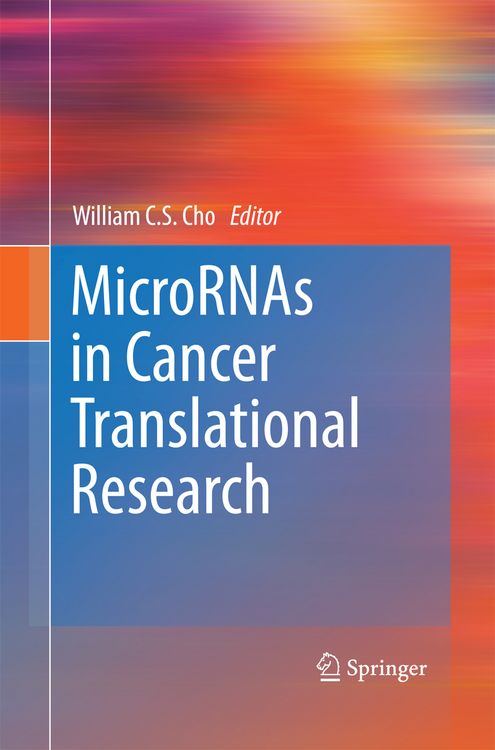 Produktbild: MicroRNAs in Cancer Translational Research