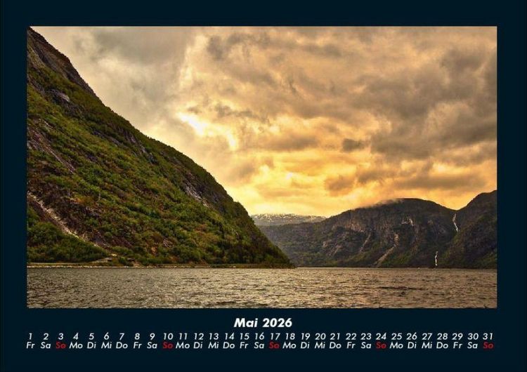 Produktbild: Berge 2026 Fotokalender DIN A4