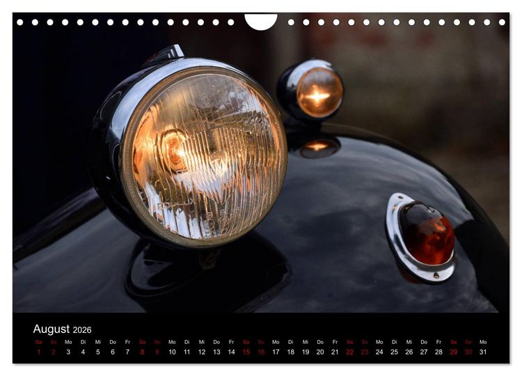 Produktbild: Citro&euml;n 11CV Traction Avant (Wandkalender 2026 DIN A4 quer), CALVENDO Monatskalender