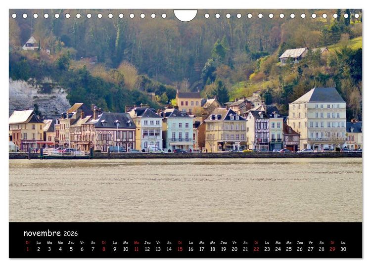 Produktbild: MA NORMANDIE (Calendrier mural 2026 DIN A4 vertical), CALVENDO calendrier mensuel
