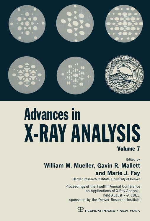 Produktbild: Advances in X-Ray Analysis