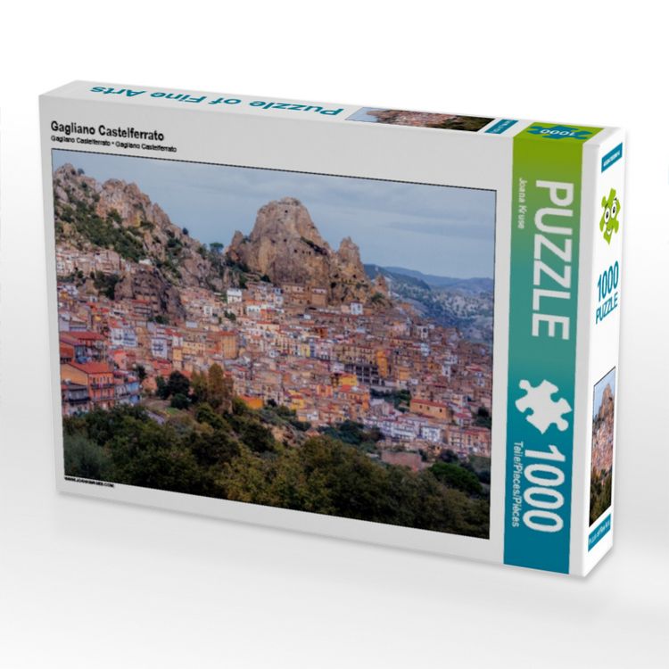 Produktbild: CALVENDO Puzzle Gagliano Castelferrato | 1000 Teile Lege-Gr&ouml;&szlig;e 64 &times; 48 cm Foto-Puzzle f&uuml;r gl&uuml;ckliche Stunden