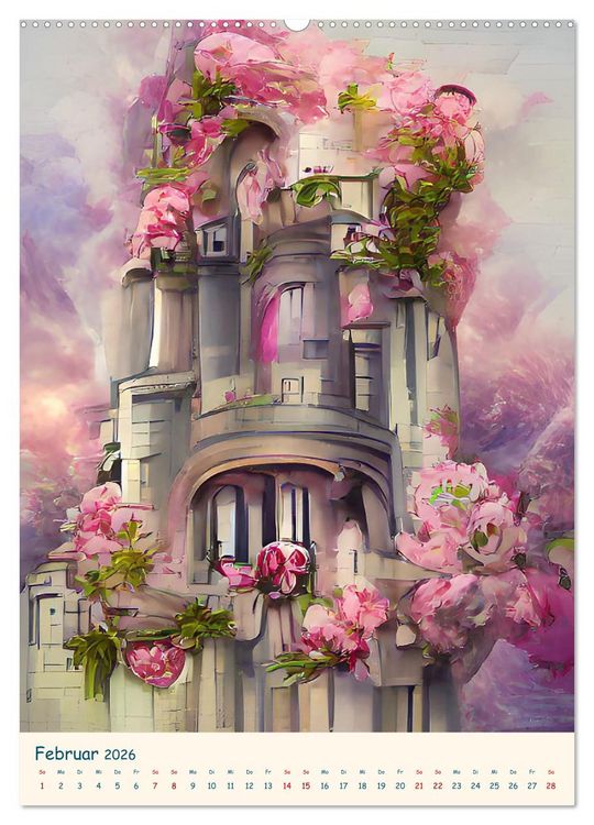 Produktbild: Colors of Dreams - AI-ART (Wandkalender 2026 DIN A2 hoch), CALVENDO Monatskalender