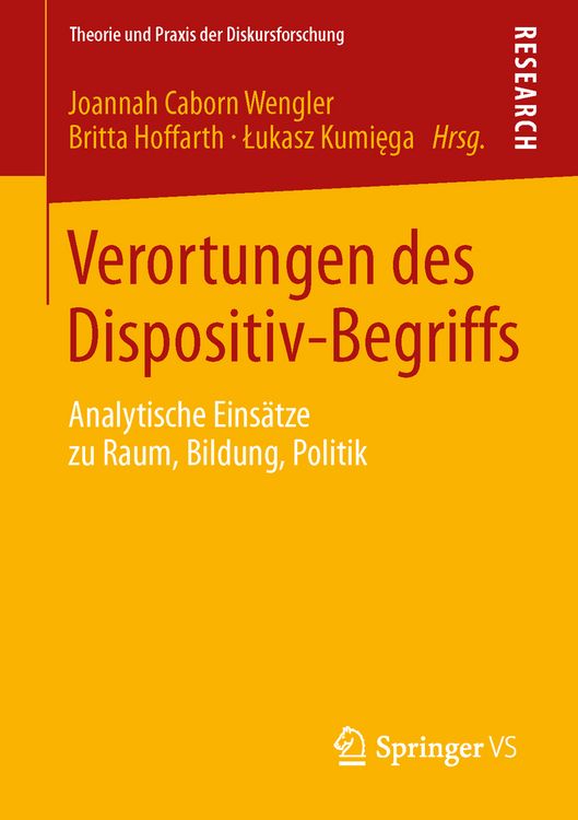 Produktbild: Verortungen des Dispositiv-Begriffs