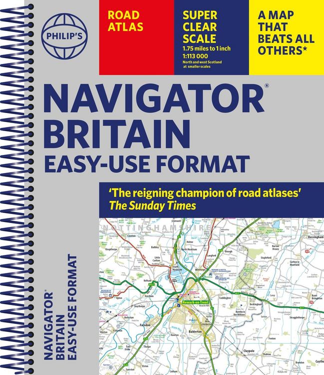 Produktbild: Philip's Navigator Britain Easy-use format