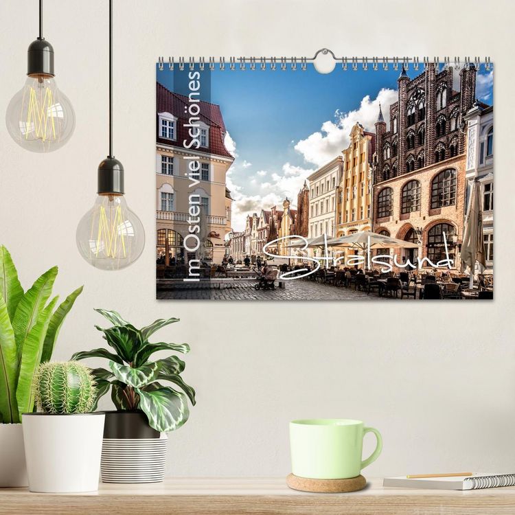 Produktbild: Im Osten viel Sch&ouml;nes - Stralsund (Wandkalender 2026 DIN A4 quer), CALVENDO Monatskalender