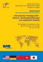 Produktbild: Internationales Projektgesch&auml;ft - Chancen, Handlungsempfehlungen und ausgew&auml;hlte Beispiele