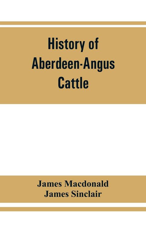 Produktbild: History of Aberdeen-Angus cattle